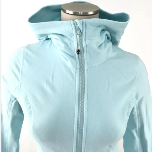 Lululemon Jacket Throw Me Over Hoodie Fresh Teal - Picture 2 of 8